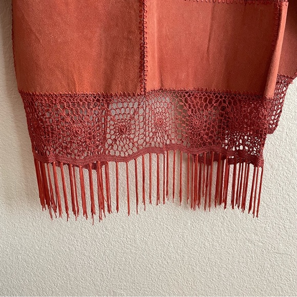 NWT Vintage Robert Louis Fashion 100% Suede Leather Suit Coat & Pants - Picture 7 of 13